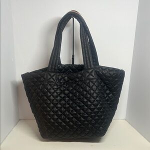 MZ Wallace Black Quilted Tote